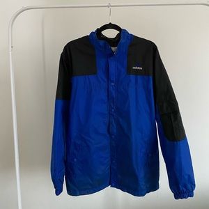Men’s Blue Vintage Addidas Wind Breaker.